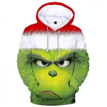 Sudadera 3D Grinch Navideña Unisex