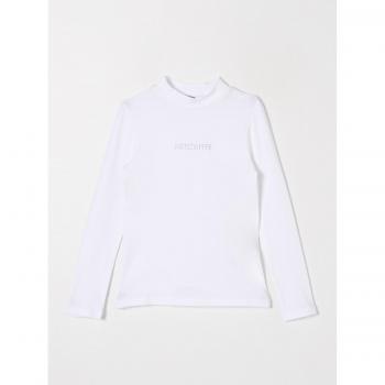 T-Shirt Patrizia Pepe Cotton Strass Bianco XL