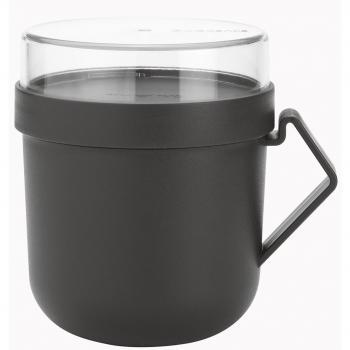 Mug à Soupe Brabantia Make & Take 0,6 L Gris Foncé