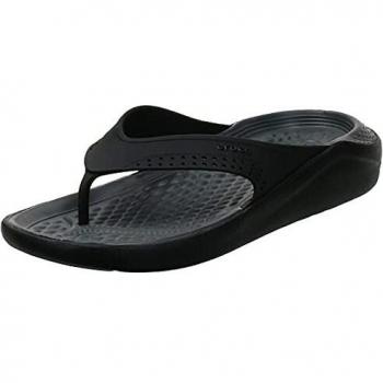 Chanclas Crocs Literide Unisex, Color Negro, Talla 37/38 EU