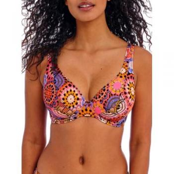 Top de bikini alto Apex Rosa Multicolor Freya Santiago Nights H 80 Mujer