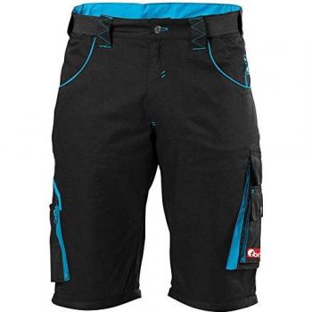 Herren Bermuda 24, schwarz/türkis, Gr. 60 - Fortis