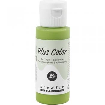 Plus Color 60ml Waterbased Craft Paint - Leaf Green