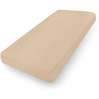 Lenzuolo Jersey Premium Beige Scuro 200x220x30