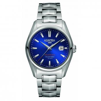 Roamer Herren‑Uhr Searock Automat, Edelstahl, 45 mm