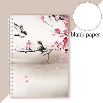 Chinoiserie Notizbuch mit Vintage-Motiv