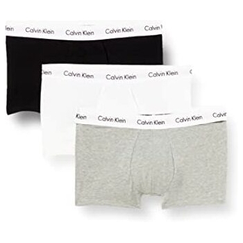 Calvin Klein Low Rise Trunk 3pk Boxer, Multicolore