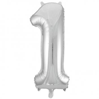 Balloon Folio Argento 86 cm