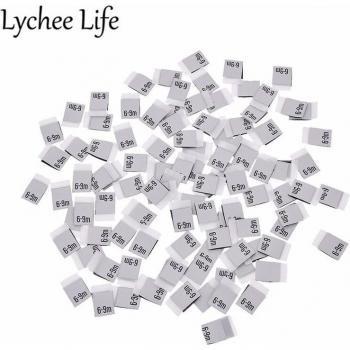 Lychee Life 100pcs Polyester Baby Clothing Labels