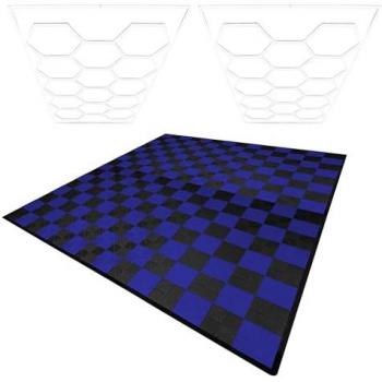 Carrelage Modulaire Imbriqué avec Éclairage