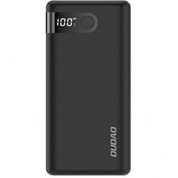 Power bank 20000 mAh z ekranem LED, 2x USB, USB Typ C, Dudao K9 Pro czarny