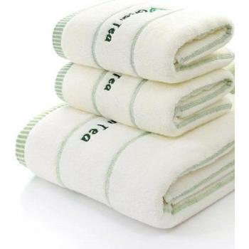 Set de toallas de baño y mano 100% algodón