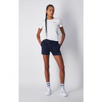 Champion Legacy Icons Damen Shorts mit kleinem Logo schwarz