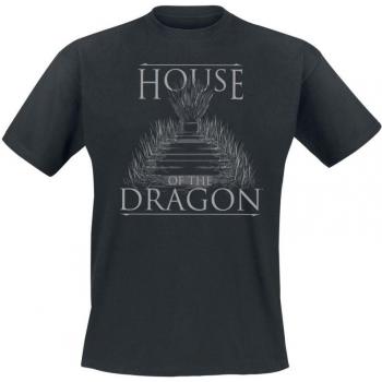 Camisa Heroe del Dragón: Juego de Tronos – House of the Dragon, S-XXL, negro, masculino