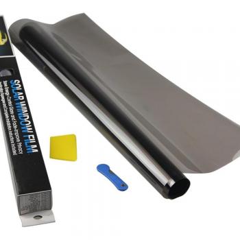Rollo de Tinte para Ventanas 50x300 cm Negro 1 PLY