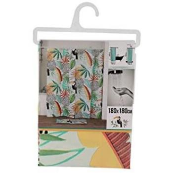 Tenda da doccia PEVA 180x180 cm - design Back to Nature - Tendenza