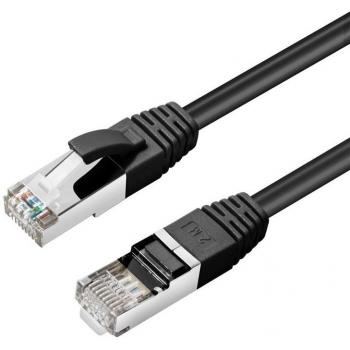 Microconnect Cat6a S/FTP Networking Cable 0.25m Black