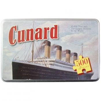 Cunard Oceanic Voyage 500‑Piece Tin Puzzle