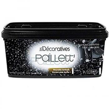 Peinture Paillett 2L effet pailleté Les Décora