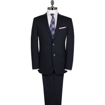 Jeff Banks Navy Plain Travel Suit Jacket 38L Navy