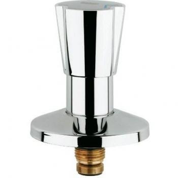 Grohe Oberteil Markierung blau/rot für UP-Ventile DN 15 chrom