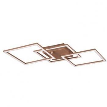 LED Deckenleuchte Trio Lighting Trail 31W 3000K Kaffee