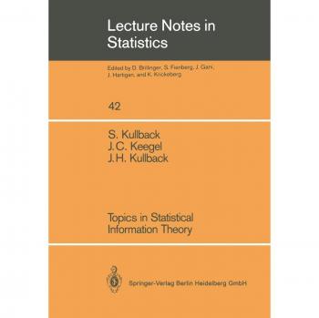 Topics in Statistical Information Theory (Lecture Notes in Statistics, Band 42)