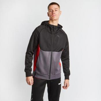 Sudadera con capucha Puma para hombre - Negro - Talla M - Poly Fleece