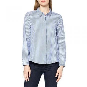 Only T-Shirt, Zierfalten, A-Linie, Rundhalsausschnitt Blusa, Blanco