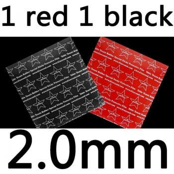 61SECOND LIGHTNING DS Table Tennis Rubber with Sponge (2x)