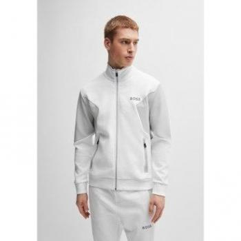 Sudadera BOSS Skaz blanca para hombre