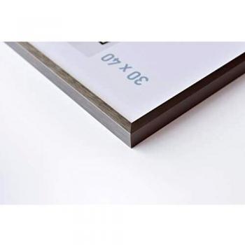 Cadre aluminium C2 gris mat 40 x 50 cm