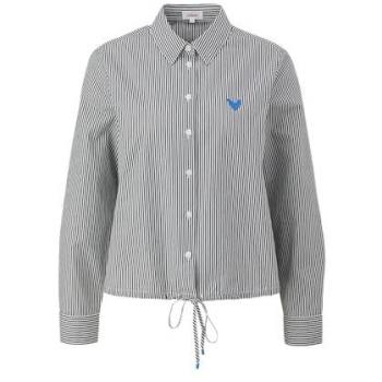 S.Oliver Damenbluse mit Streifen - Größe 48