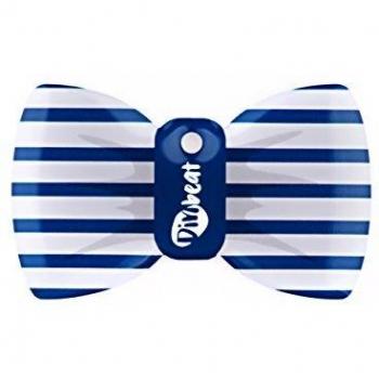QR Code Pet Tag with Bow Tie Design for Cats