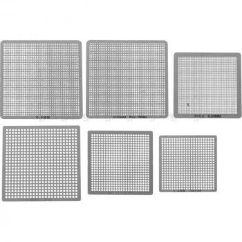 Universal Direct Heated BGA Stencils Set for SMT SMD Chip Repair - 27/33/36/130 Pieces