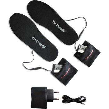 Semelles chauffantes souples pour chaussures de plein air