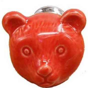 Cute Bear Ceramic Drawer Knobs