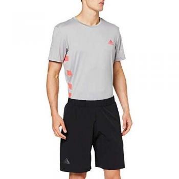 Adidas MCode Short 9 Pantalón Corto de Tenis, Hombre, Negro, S