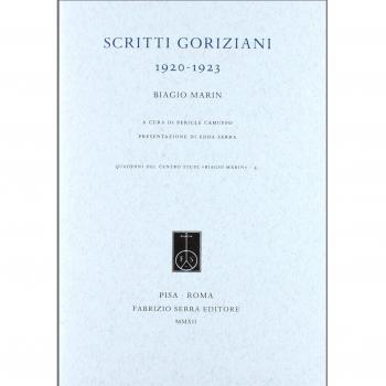 Scritti goriziani, 1920-1923
