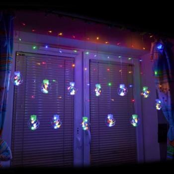 Lampe Corde Lumineuse Boules de Sapin