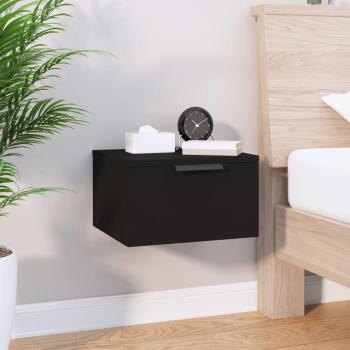 VidaXL Wall-mounted Bedside Cabinets 2 pcs Black 34x30x20 cm