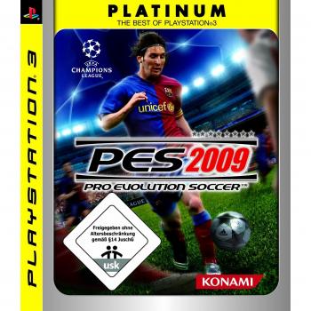 PS3 - Pro Evolution Soccer 2009 / PES 09 [Platinum] (DE/EN) (mit OVP) (gebraucht)