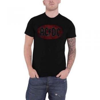 AC/DC Unisex Oval Logo T-Shirt