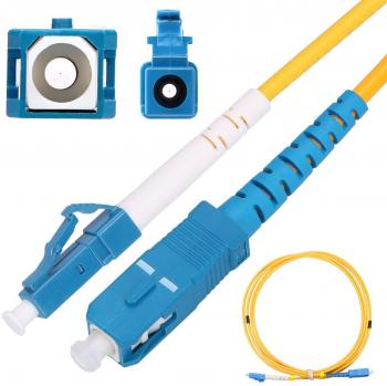 Patchcord Fibra Ottica LC/UPC-SC/UPC Monomodo Simplex G652D 3mm 1m