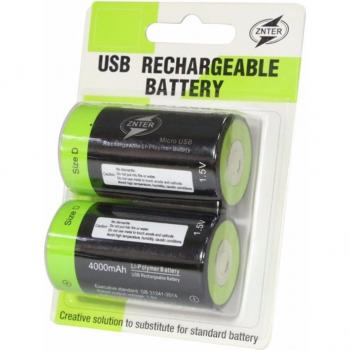 ZNTER 1.5V Lithium Polymer D Battery for Camera