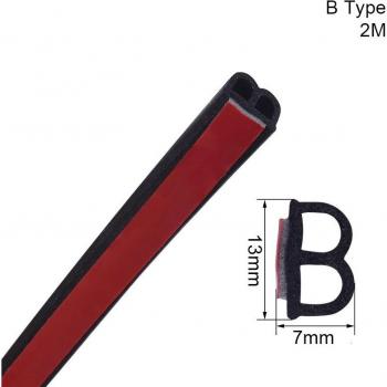 SPEEDWOW 2M Car Door Noise Insulation Strip