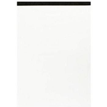 LANDRÉ Notizblock ohne Deckblatt, A5, grau gefälzelt, 50 Blatt, 70 g/m², Lineatur 22 (kariert)