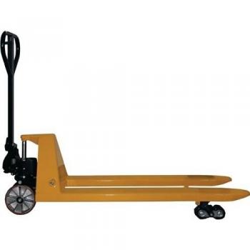 Transpalette 1150 mm capacité 2200 kg acier jaune RAL 1003