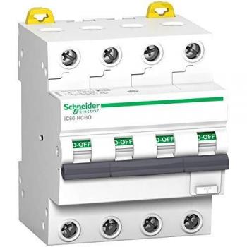 Schneider Electric A9D52410 FI-Schutzschalter/Leitungsschutzschalter 4polig 10 A