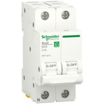 Disjoncteur RESI9 1P+N 16A Courbe C – 230 V, 6000 A (Schneider Electric)